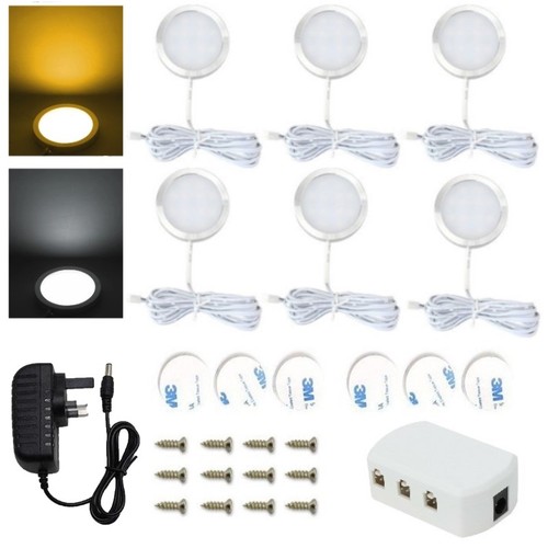 6pcs under cabinet lighting - under,
