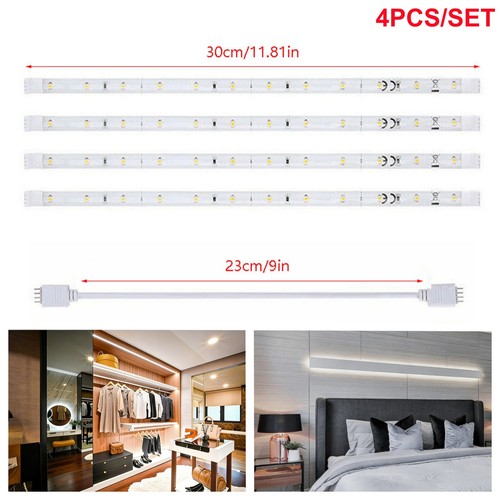 Led strip lights under - 4x,
